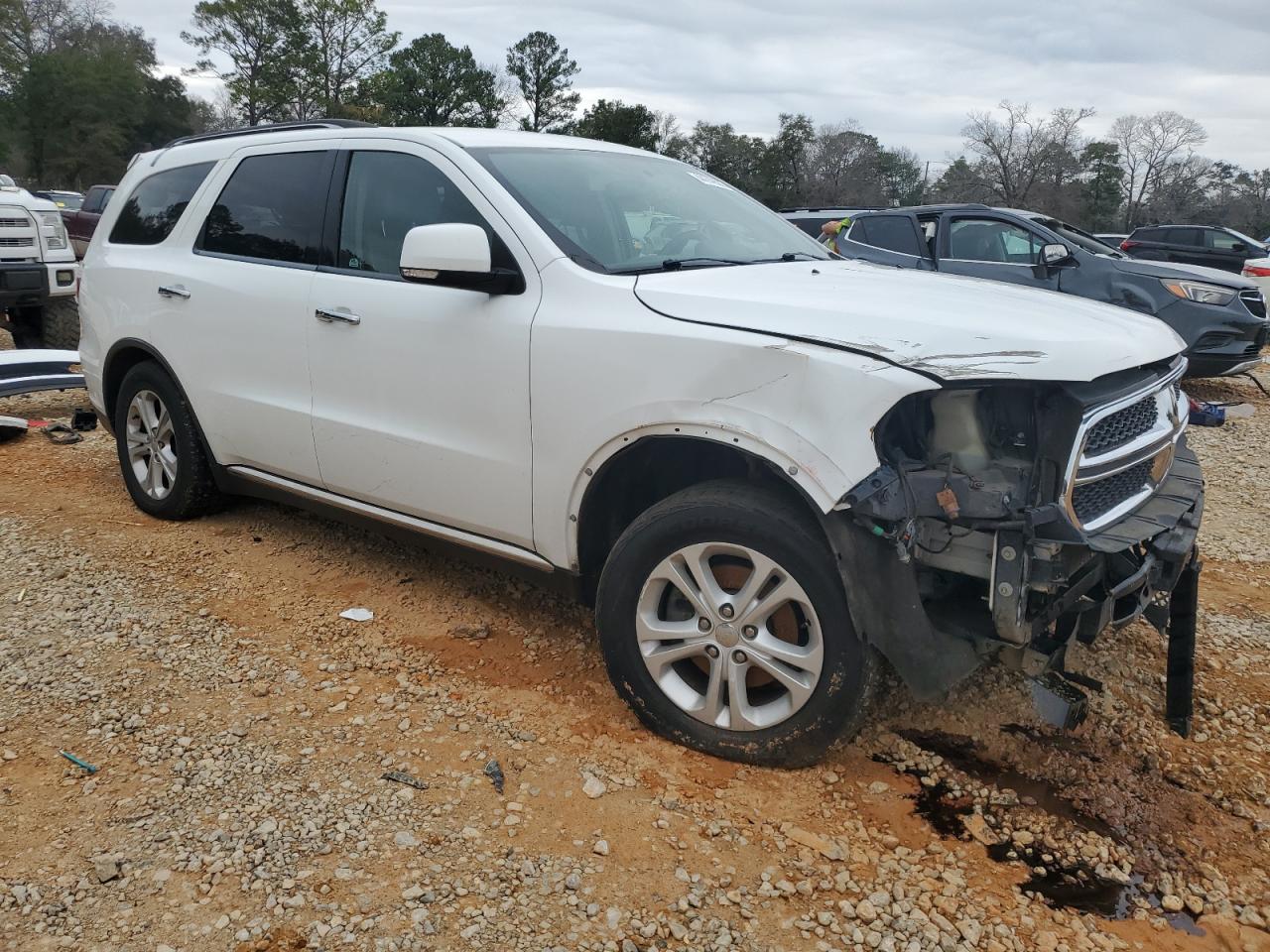 2013 Dodge Durango VIN 1C4RDHDG5DC664350 Copart auction photo, rear end damage thumbnail 4