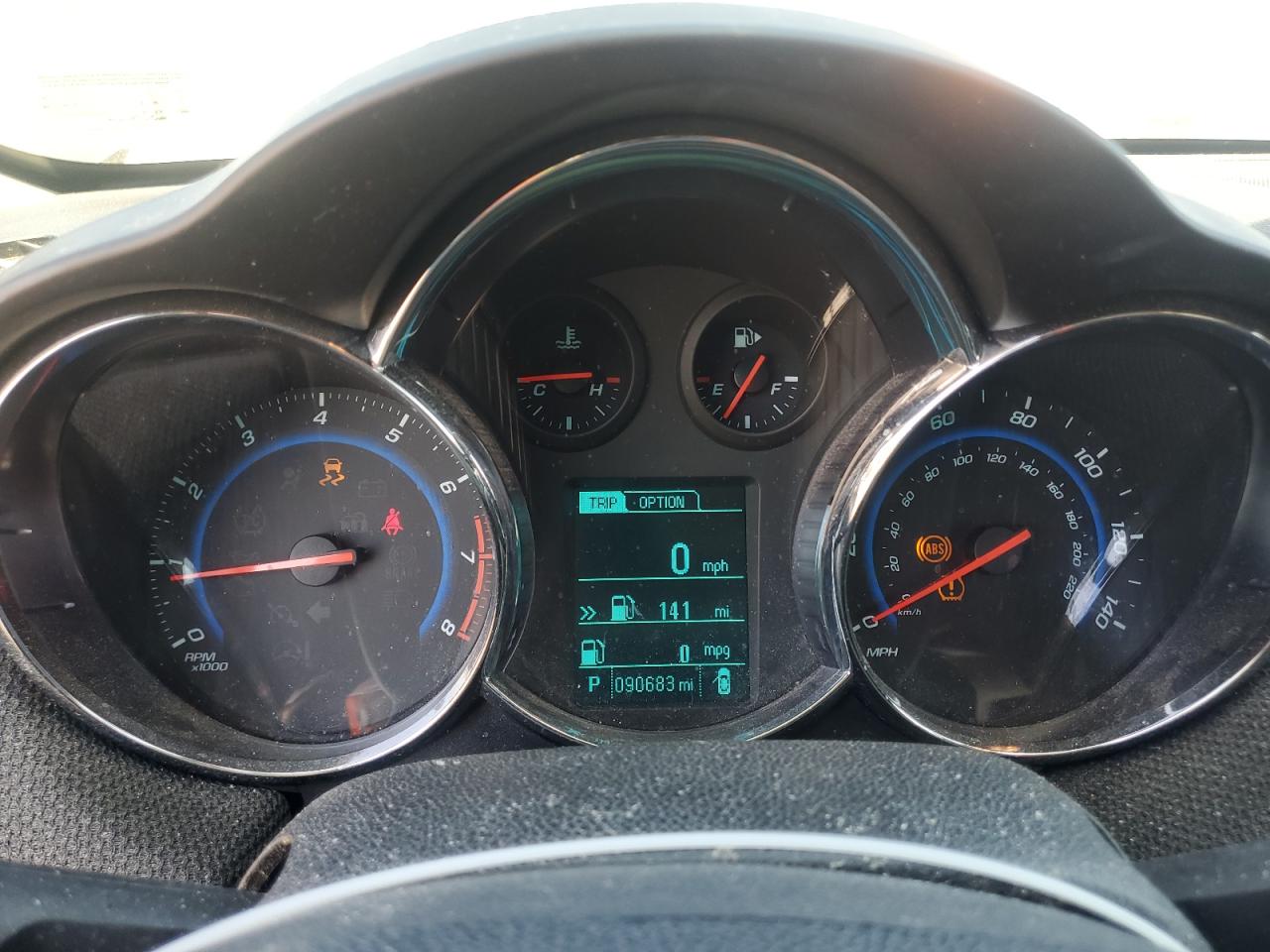 2015 Chevrolet Cruze VIN 1G1PG5SB3F7234177 Copart auction photo, front end damage thumbnail 9