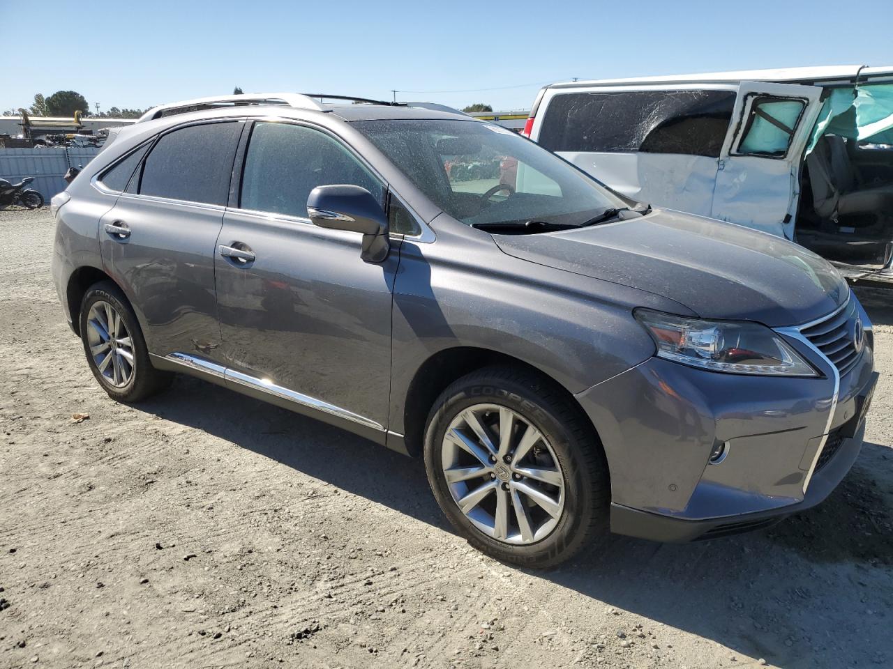 2015 Lexus RX VIN 2T2BC1BA2FC001303 Copart auction photo, minor dent/scratches damage thumbnail 4