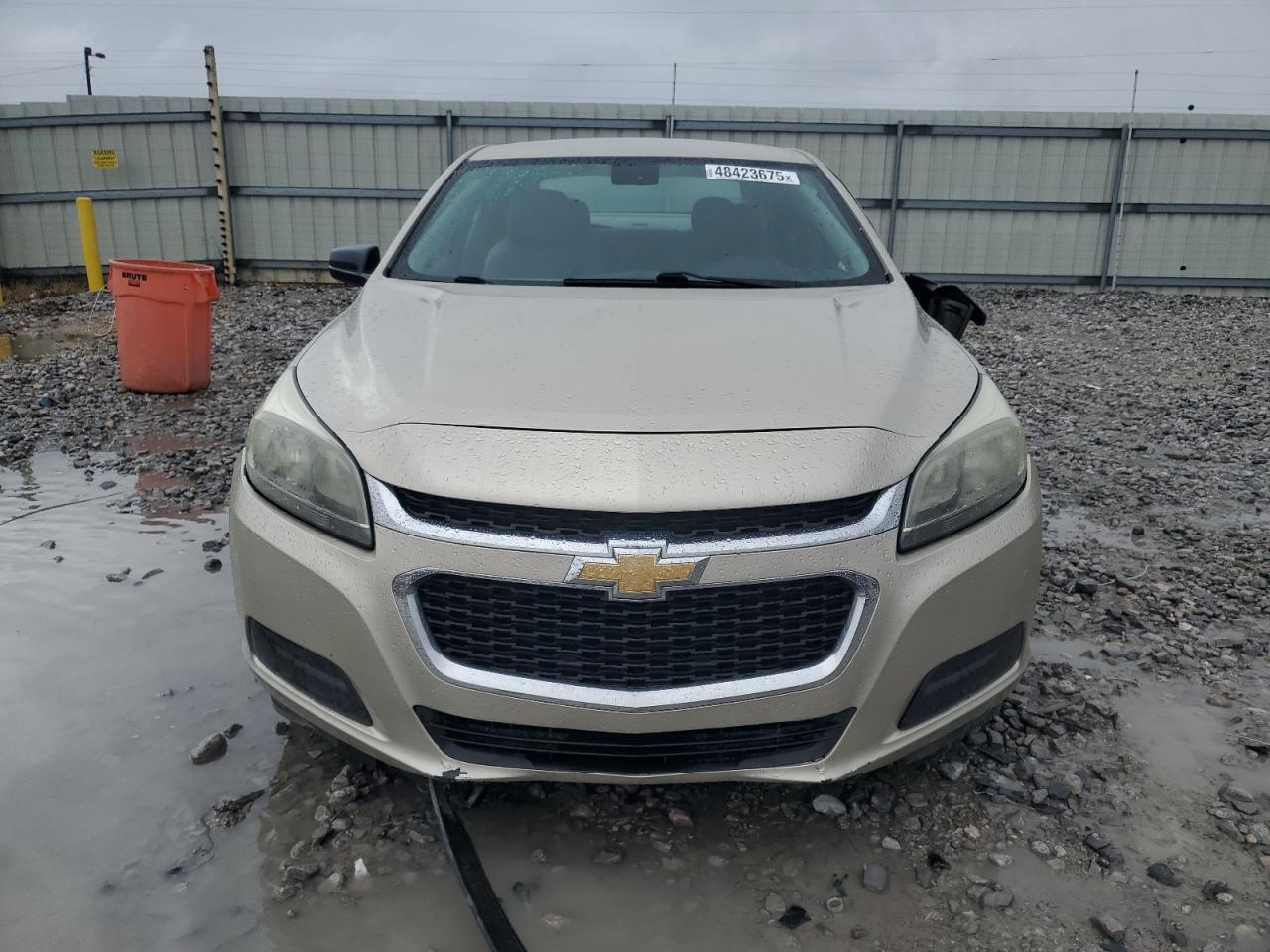 2015 Chevrolet Malibu VIN 1G11B5SL0FF105204 Copart auction photo, side / front end damage thumbnail 5