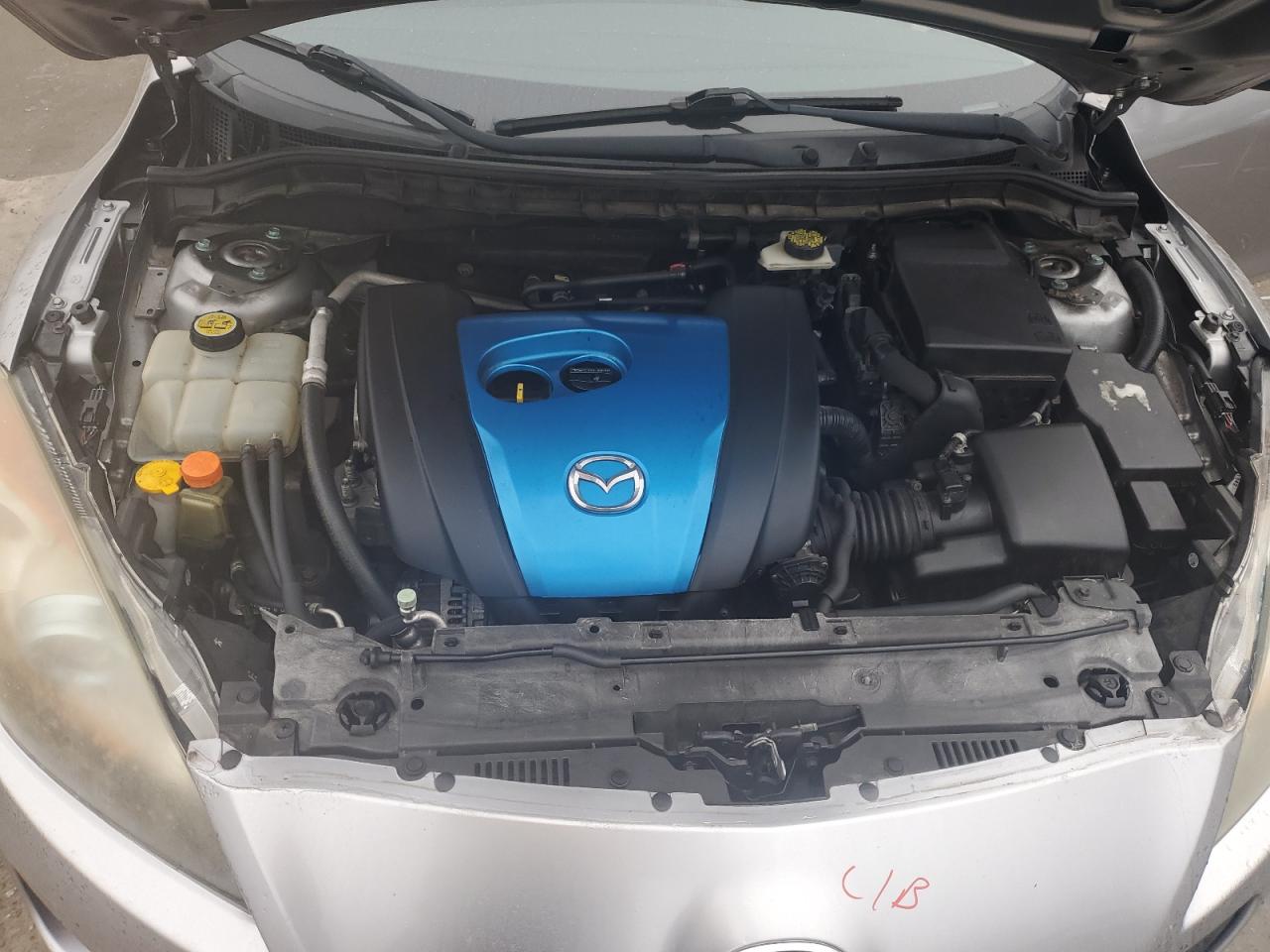 2012 Mazda 3 VIN JM1BL1V78C1666954 Copart auction photo, rear end damage thumbnail 13