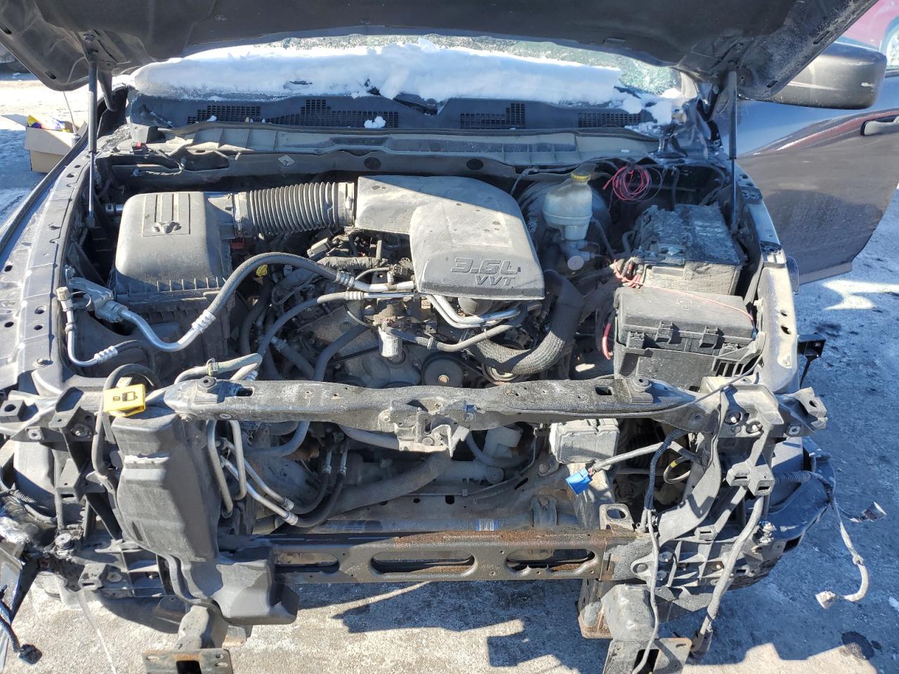 2016 RAM 1500 VIN 1C6RR7FG2GS116753 Copart auction photo, front end / all over damage thumbnail 12