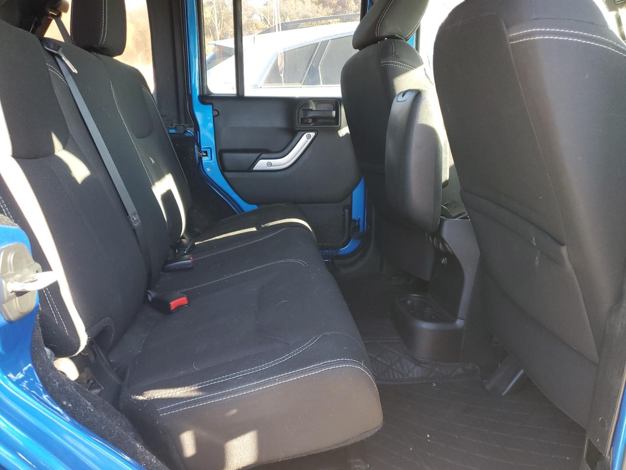 2016 Jeep Wrangler VIN 1C4BJWEG8GL115887 Copart auction photo, front end damage thumbnail 10
