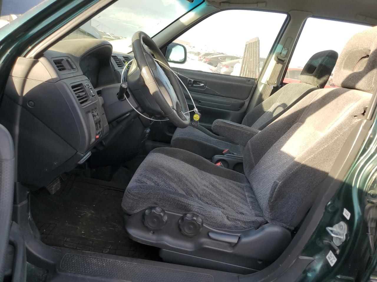 2001 Honda CR-V VIN JHLRD18611S027257 Copart auction photo, rear end damage thumbnail 7