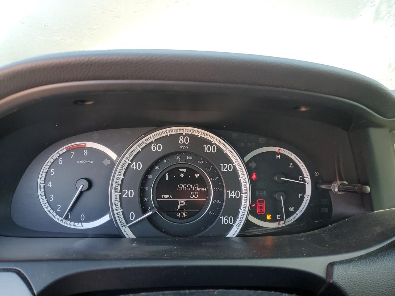 2014 Honda Accord VIN 1HGCR2F36EA164954 Copart auction photo, front end / side damage thumbnail 9