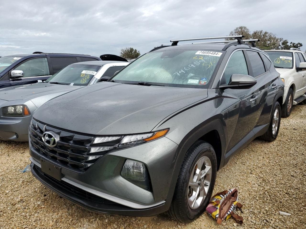 2022 Hyundai Tucson VIN 5NMJBCAE8NH058021