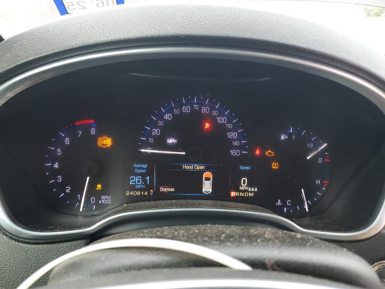 2015 Cadillac SRX VIN 3GYFNCE33FS571798 Copart auction photo, front end / minor dent/scratches damage thumbnail 9