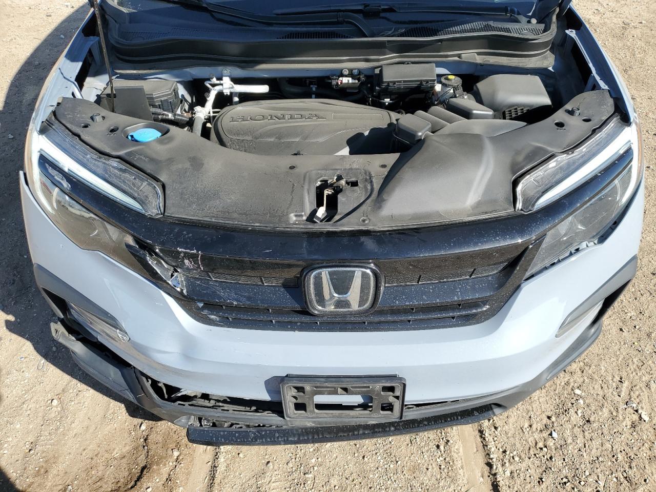 2022 Honda Pilot VIN 5FNYF5H26NB029354 Copart auction photo, front end damage thumbnail 13
