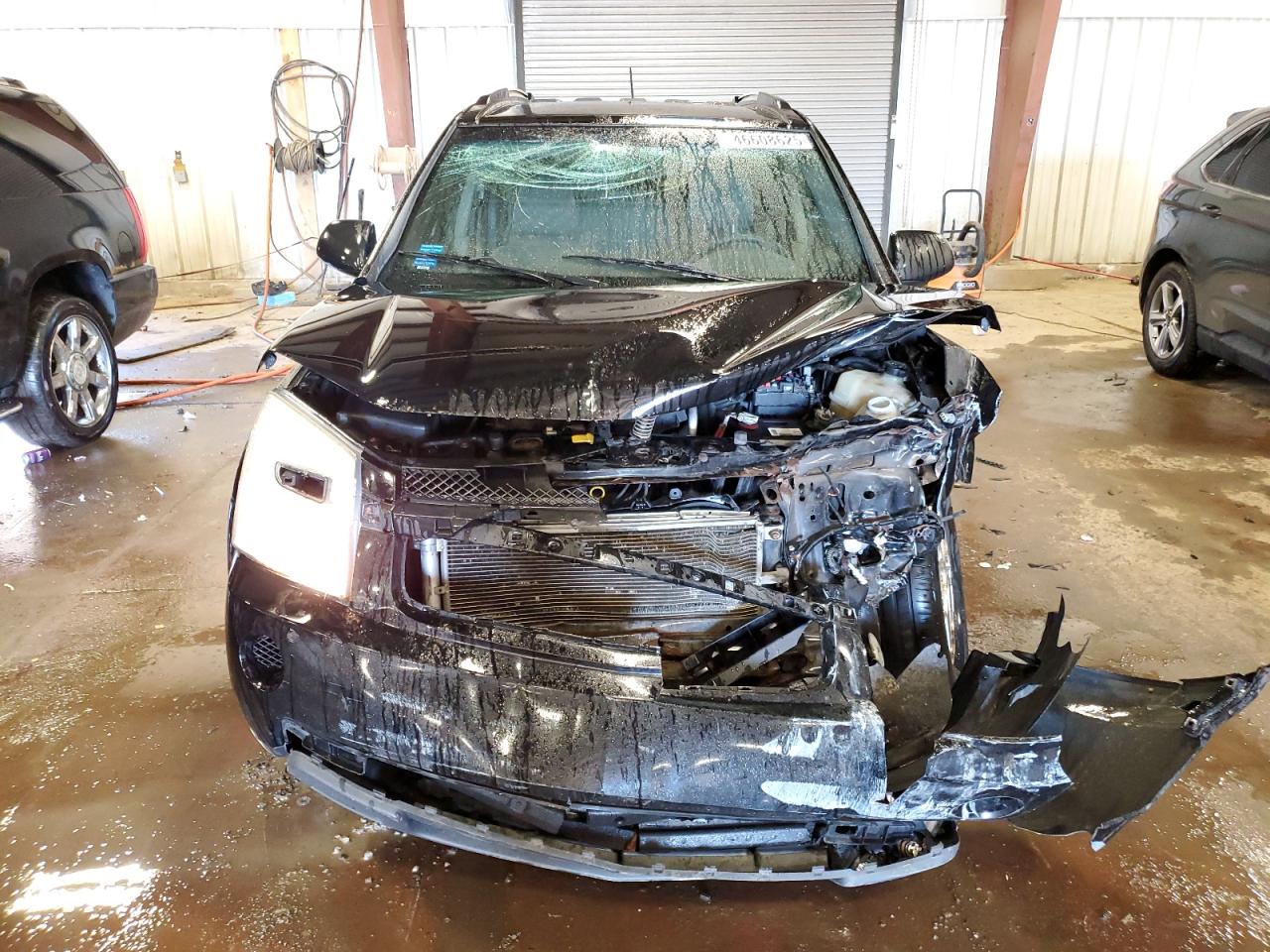 2009 Chevrolet Equinox VIN 2CNDL13F296245641 Copart auction photo, front end / side damage thumbnail 5