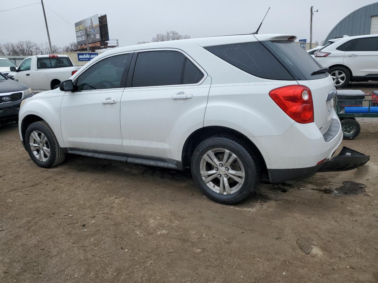 2012 Chevrolet Equinox VIN 2GNALBEK8C1274001 Copart auction photo, rear end damage thumbnail 2