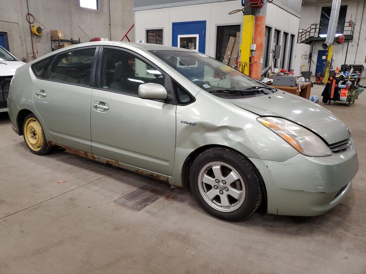 2008 Toyota Prius VIN JTDKB20U183367999 Copart auction photo, front end / undercarriage damage thumbnail 4