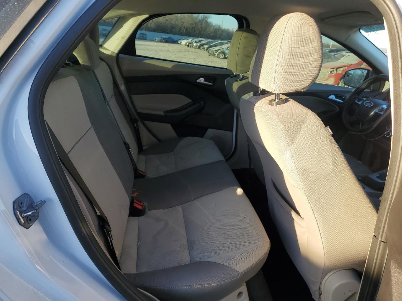 2014 Ford Focus VIN 1FADP3F29EL351377 Copart auction photo, undercarriage / side damage thumbnail 11