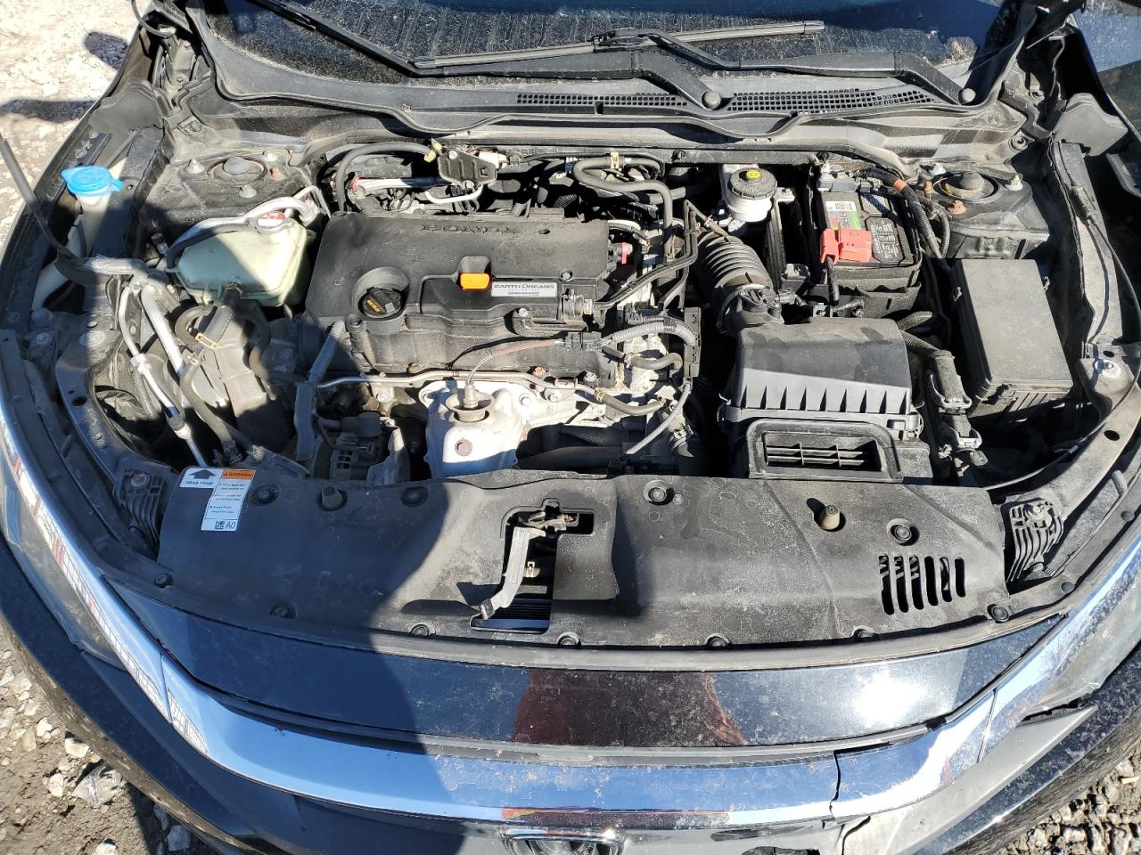 2016 Honda Civic VIN 19XFC2F50GE056506 Copart auction photo, front end / minor dent/scratches damage thumbnail 11