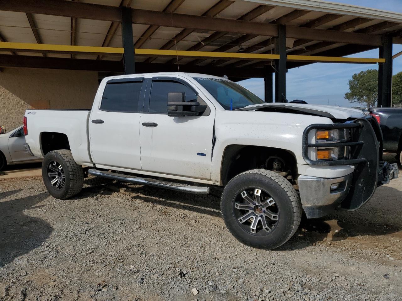 2014 Chevrolet Silverado VIN 3GCUKREC1EG357967 Copart auction photo, front end damage thumbnail 4
