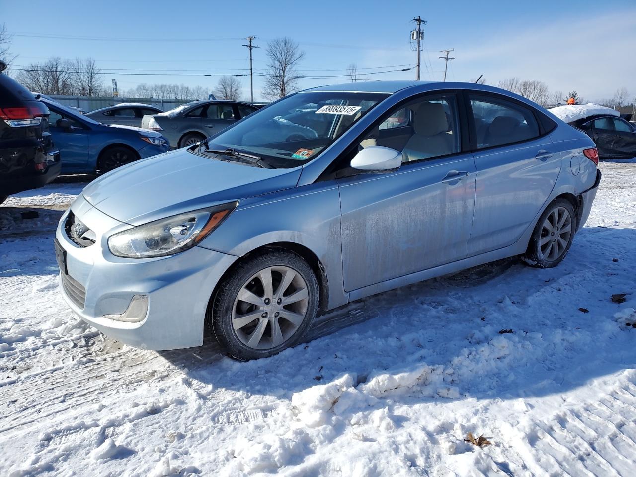 2013 Hyundai Accent VIN KMHCU4AE4DU578602