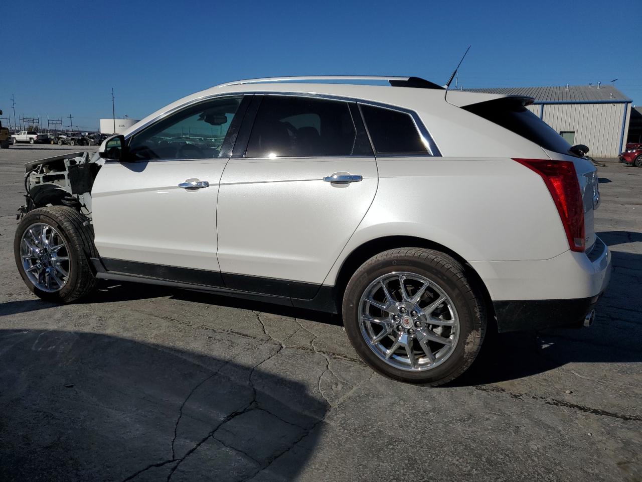 2014 Cadillac SRX VIN 3GYFNCE32ES643282 Copart auction photo, mechanical / front end damage thumbnail 2