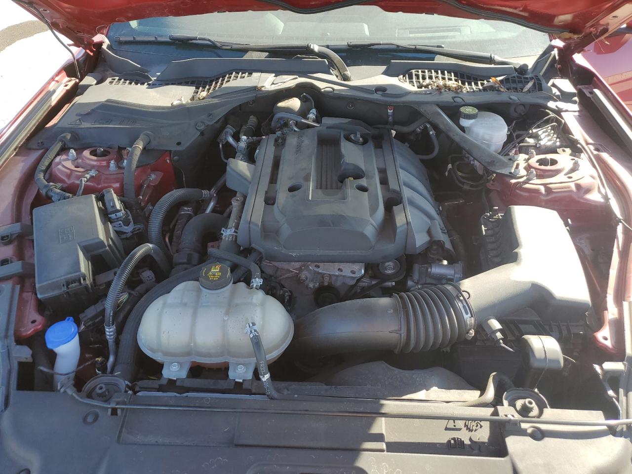 2020 Ford Mustang VIN 1FATP8UH9L5189817 Copart auction photo, rear end damage thumbnail 11