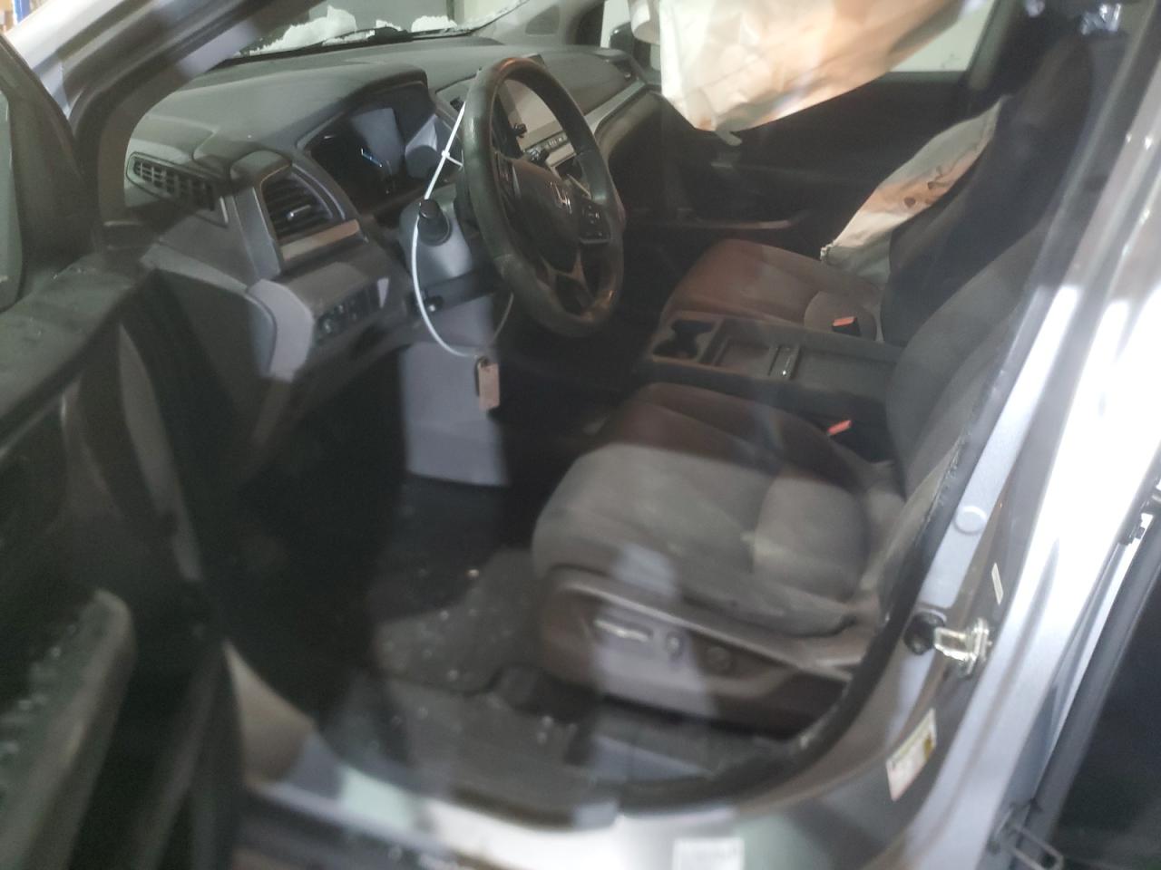 2018 Honda Odyssey VIN 5FNRL6H57JB105591 Copart auction photo, side damage thumbnail 7