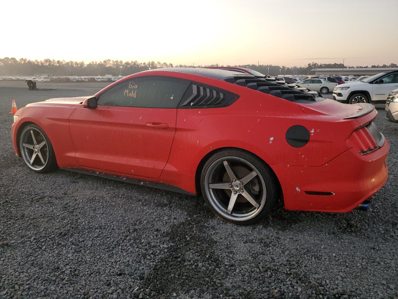 2016 Ford Mustang VIN 1FA6P8TH9G5326825 Copart auction photo, water/flood damage thumbnail 2