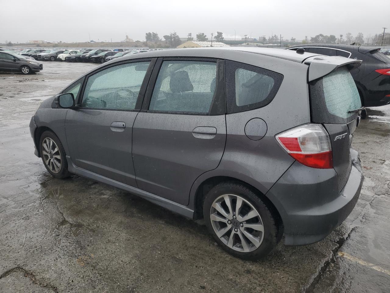 2013 Honda Fit VIN JHMGE8H52DC051257 Copart auction photo, rear end / front end damage thumbnail 2