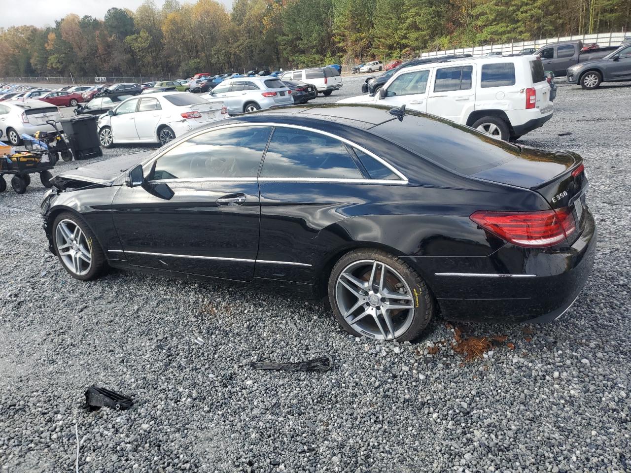2014 Mercedes-Benz E-klasse VIN WDDKJ5KB4EF247002 Copart auction photo, front end damage thumbnail 2