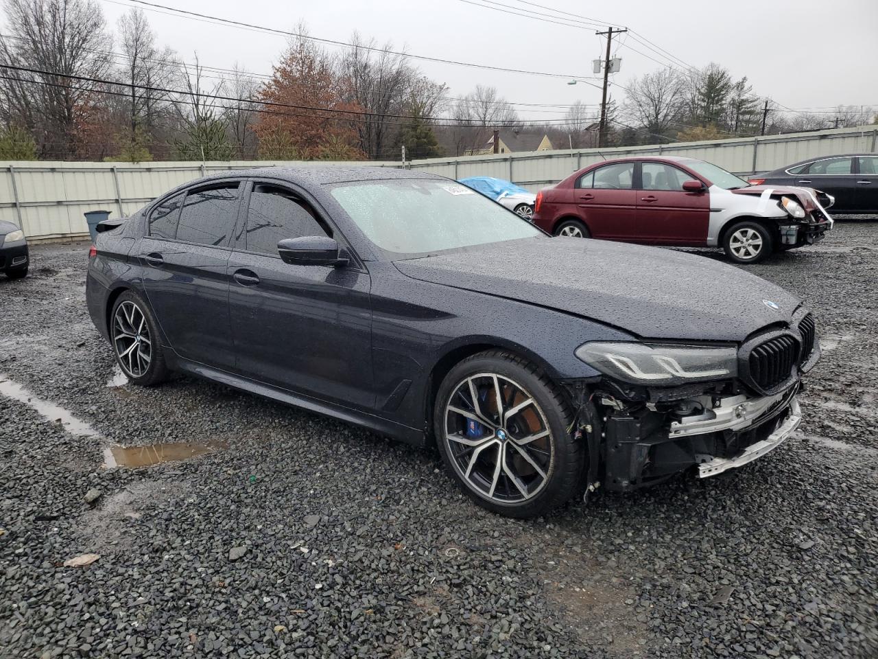 2022 BMW M5 VIN WBA13BK02NCH95983 Copart auction photo, all over damage thumbnail 4