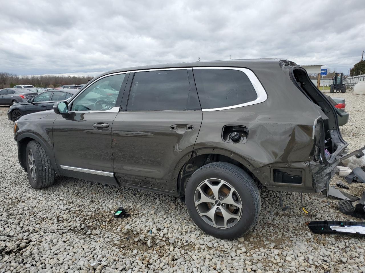 2022 KIA Telluride VIN 5XYP34HC3NG240334 Copart auction photo, rear end / front end damage thumbnail 2