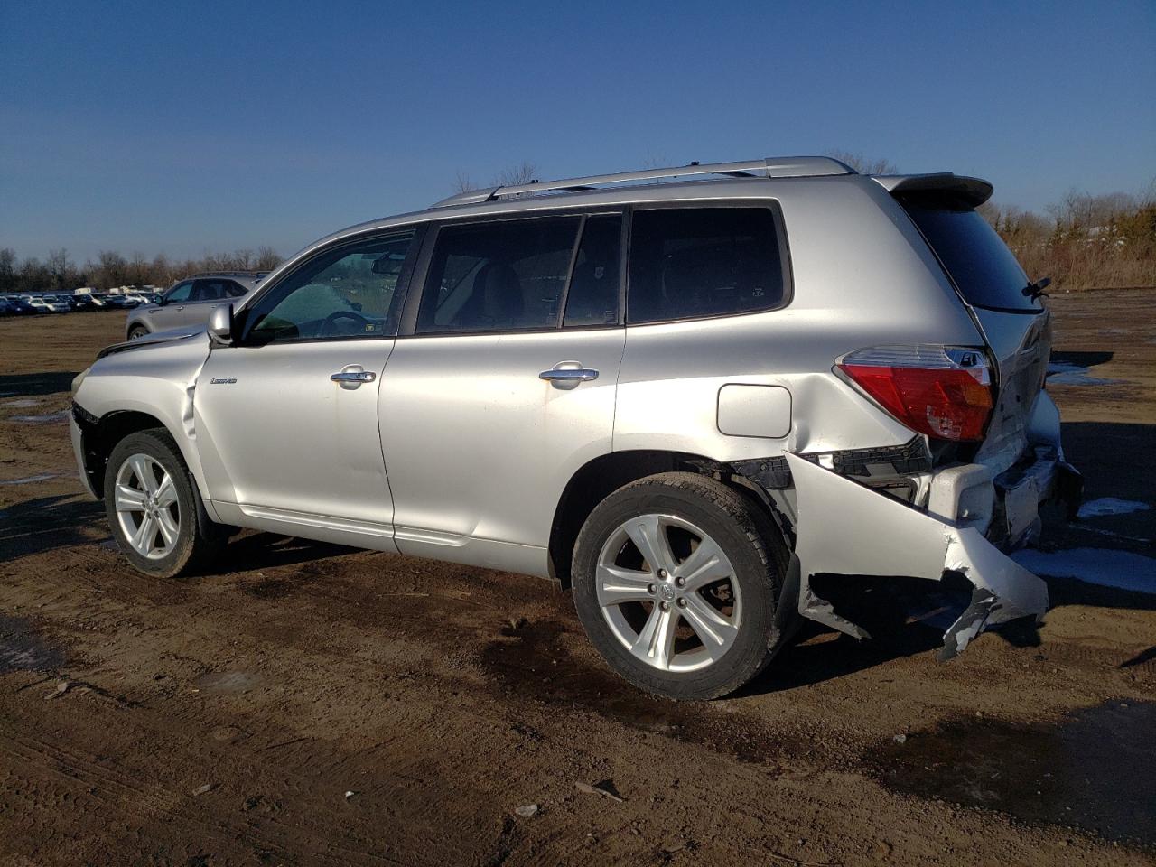 2009 Toyota Highlander VIN JTEDS42A492084068 Copart auction photo, front end / rear end damage thumbnail 2