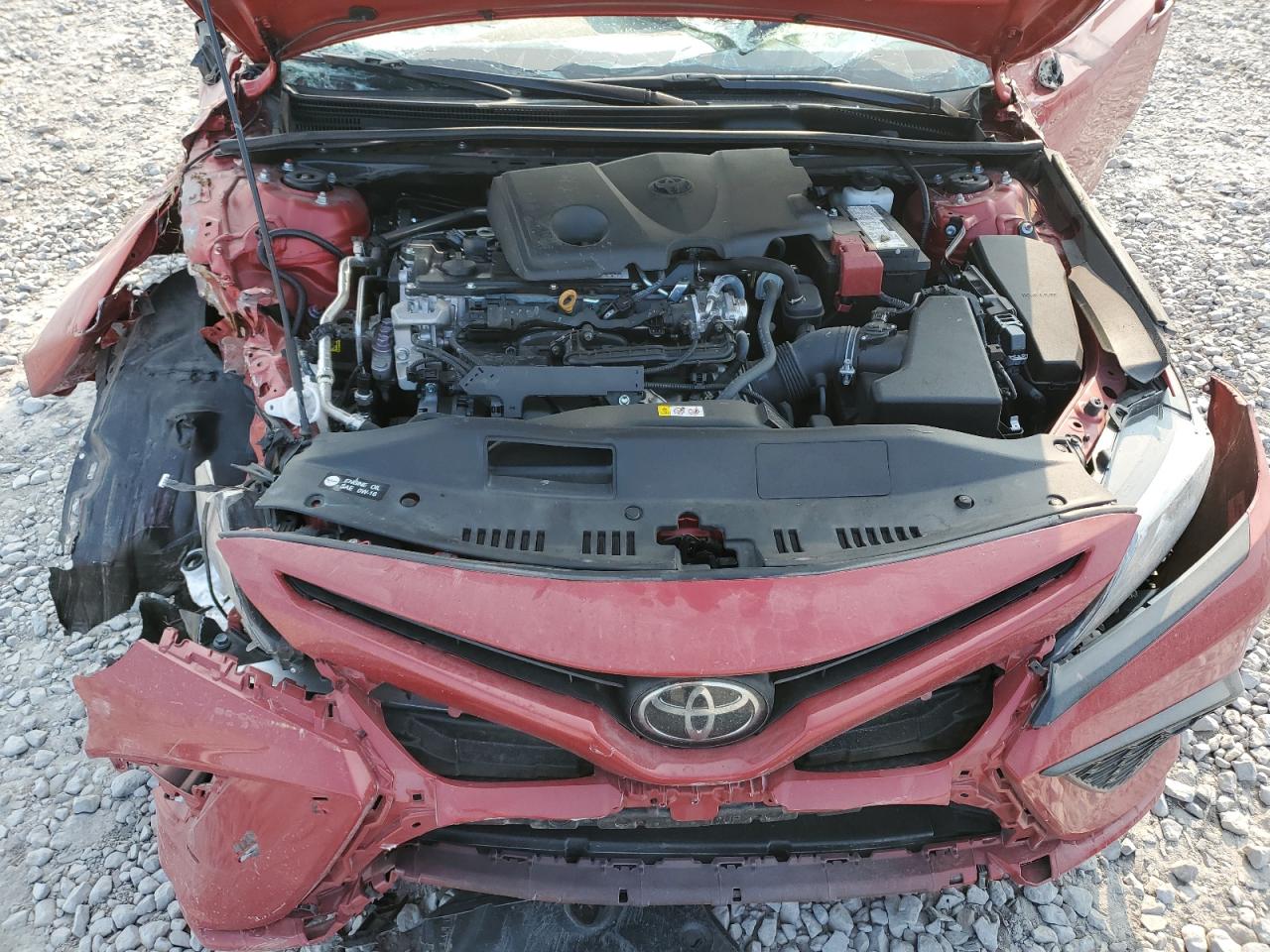 2023 Toyota Camry VIN 4T1K61AK8PU174846 Copart auction photo, all over damage thumbnail 12