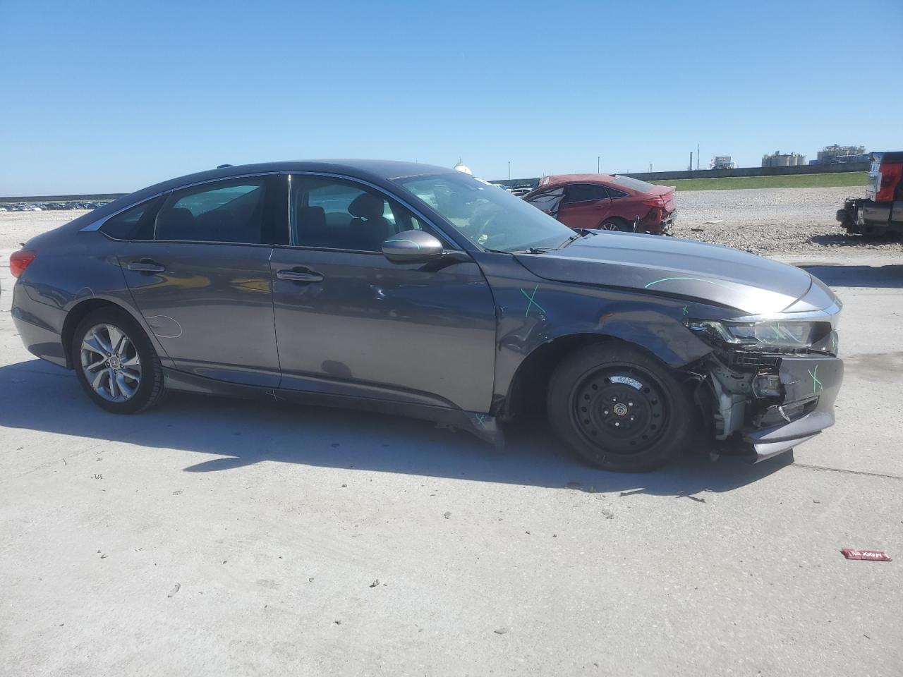 2019 Honda Accord VIN 1HGCV1F15KA027763 Copart auction photo, front end damage thumbnail 4
