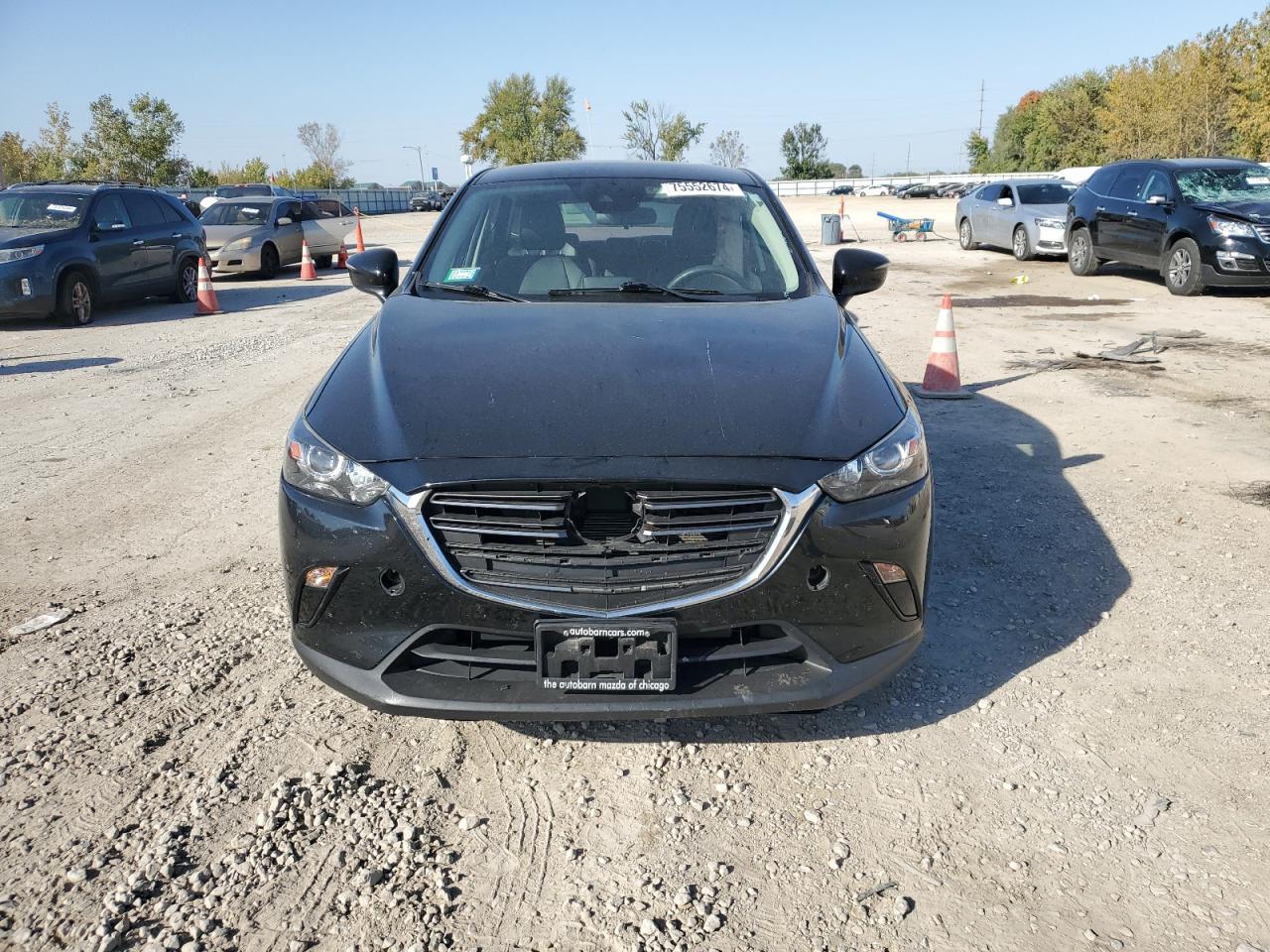 2019 Mazda CX-3 VIN JM1DKFC74K0443634 Copart auction photo, front end damage thumbnail 5
