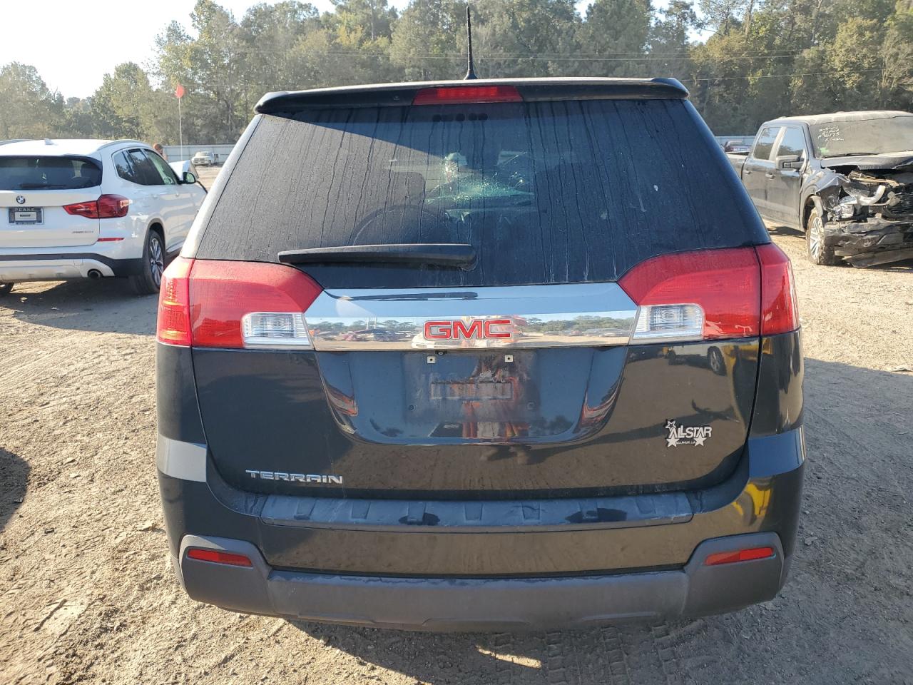 2013 GMC Terrain VIN 2GKALMEK8D6383359 Copart auction photo, front end / side damage thumbnail 6