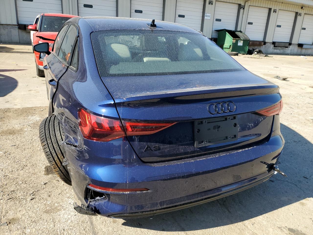 2024 Audi A3 VIN WAUBUDGY1RA136142 Copart auction photo, rear end / side damage thumbnail 6