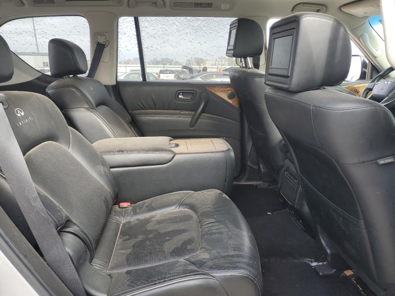 2012 Infiniti QX56 VIN JN8AZ2NE4C9015616 Copart auction photo, rear end damage thumbnail 11