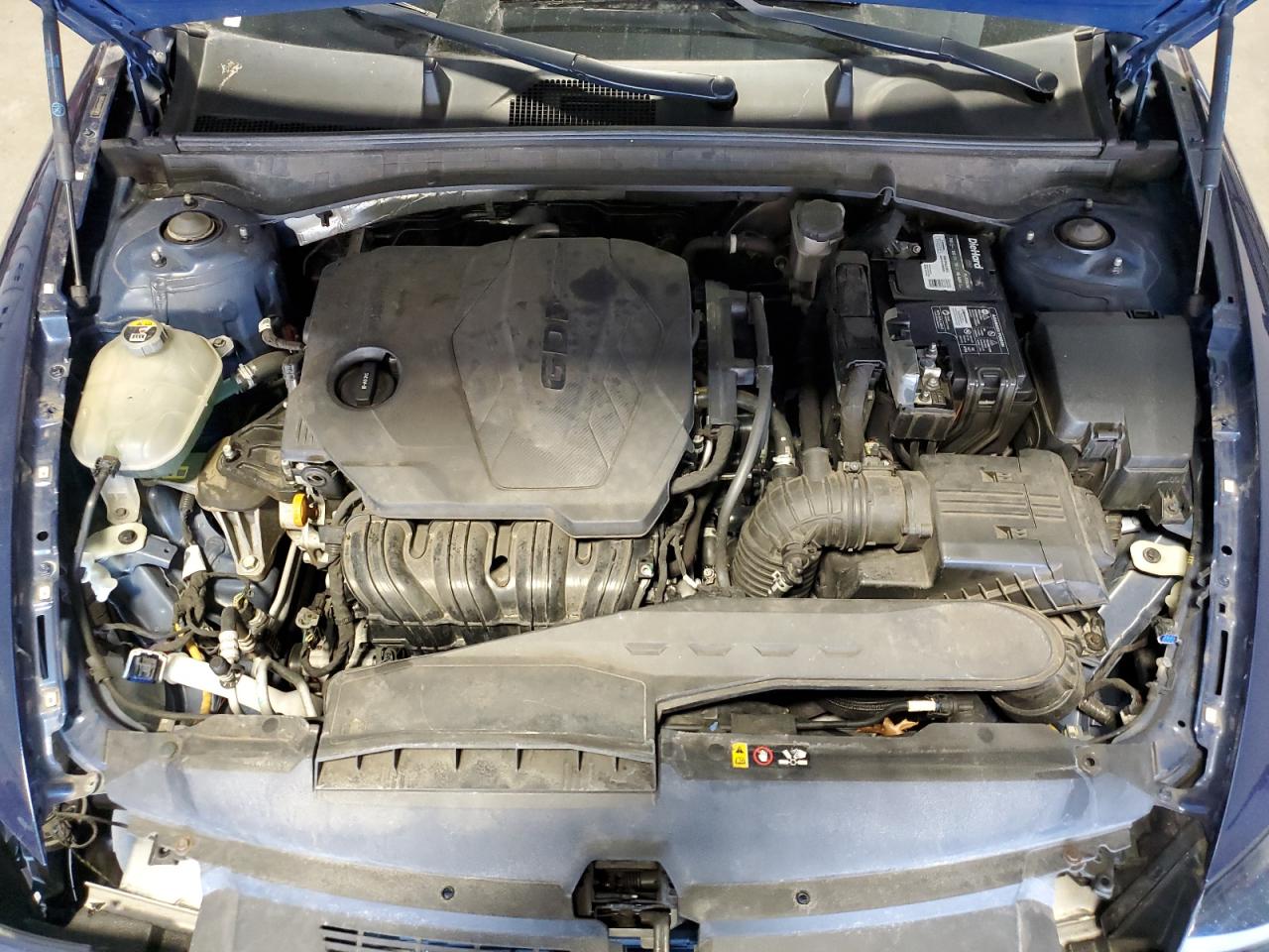 2020 Hyundai Sonata VIN 5NPEG4JA6LH042261 Copart auction photo, front end / mechanical damage thumbnail 11