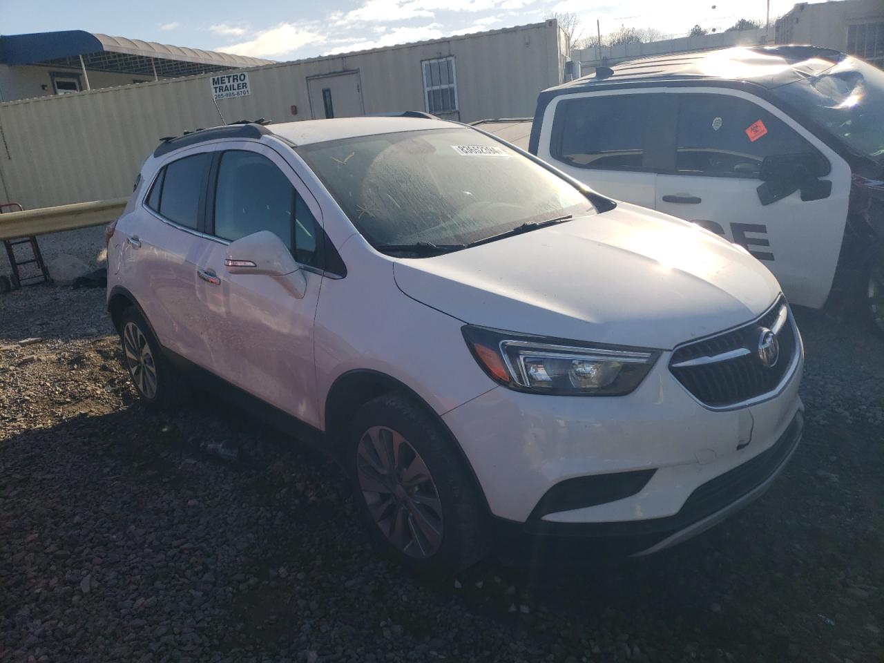 2017 Buick Encore VIN KL4CJASBXHB030857 Copart auction photo, rear end damage thumbnail 4