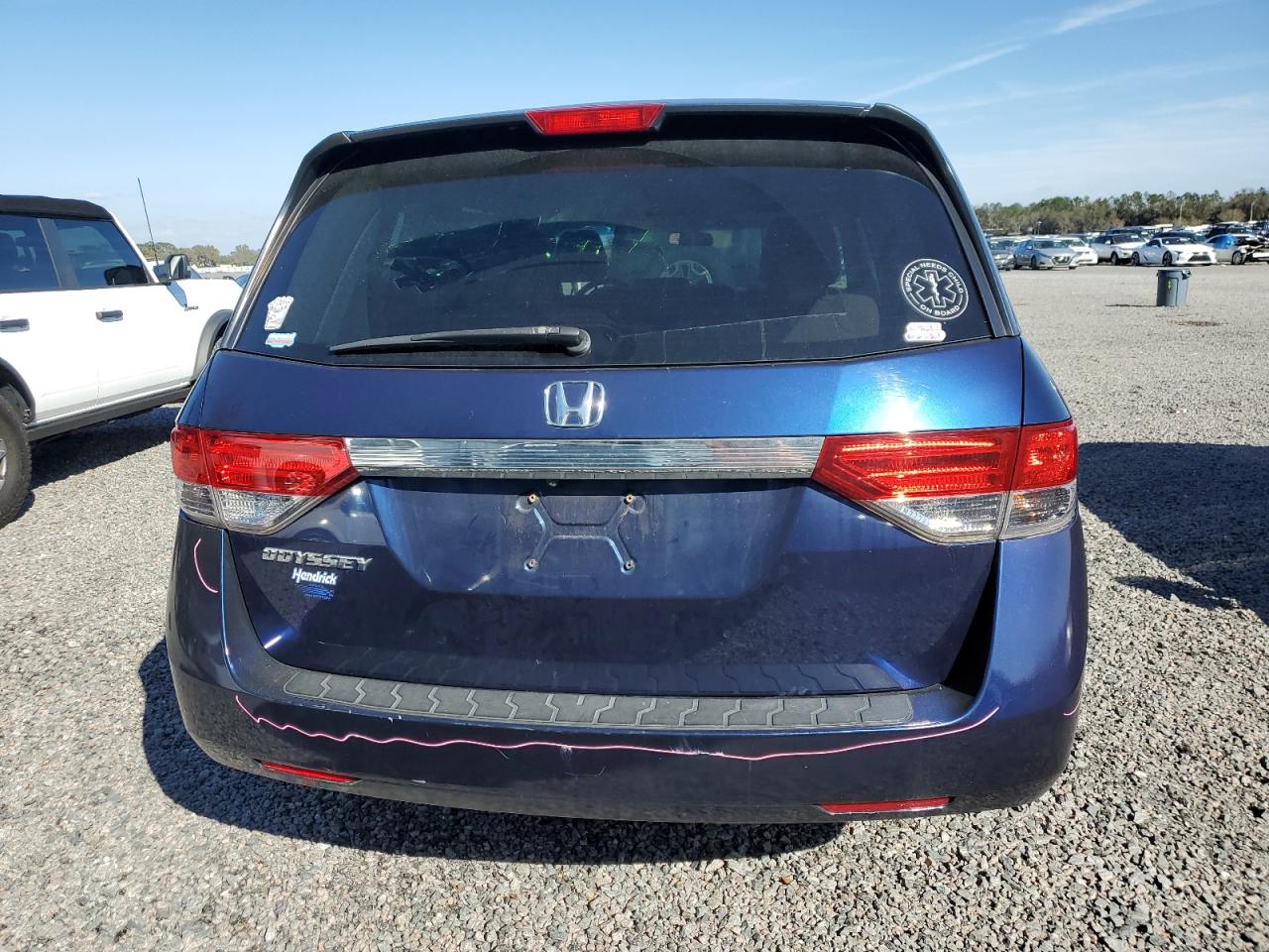 2015 Honda Odyssey VIN 5FNRL5H49FB113264 Copart auction photo, front end damage thumbnail 6