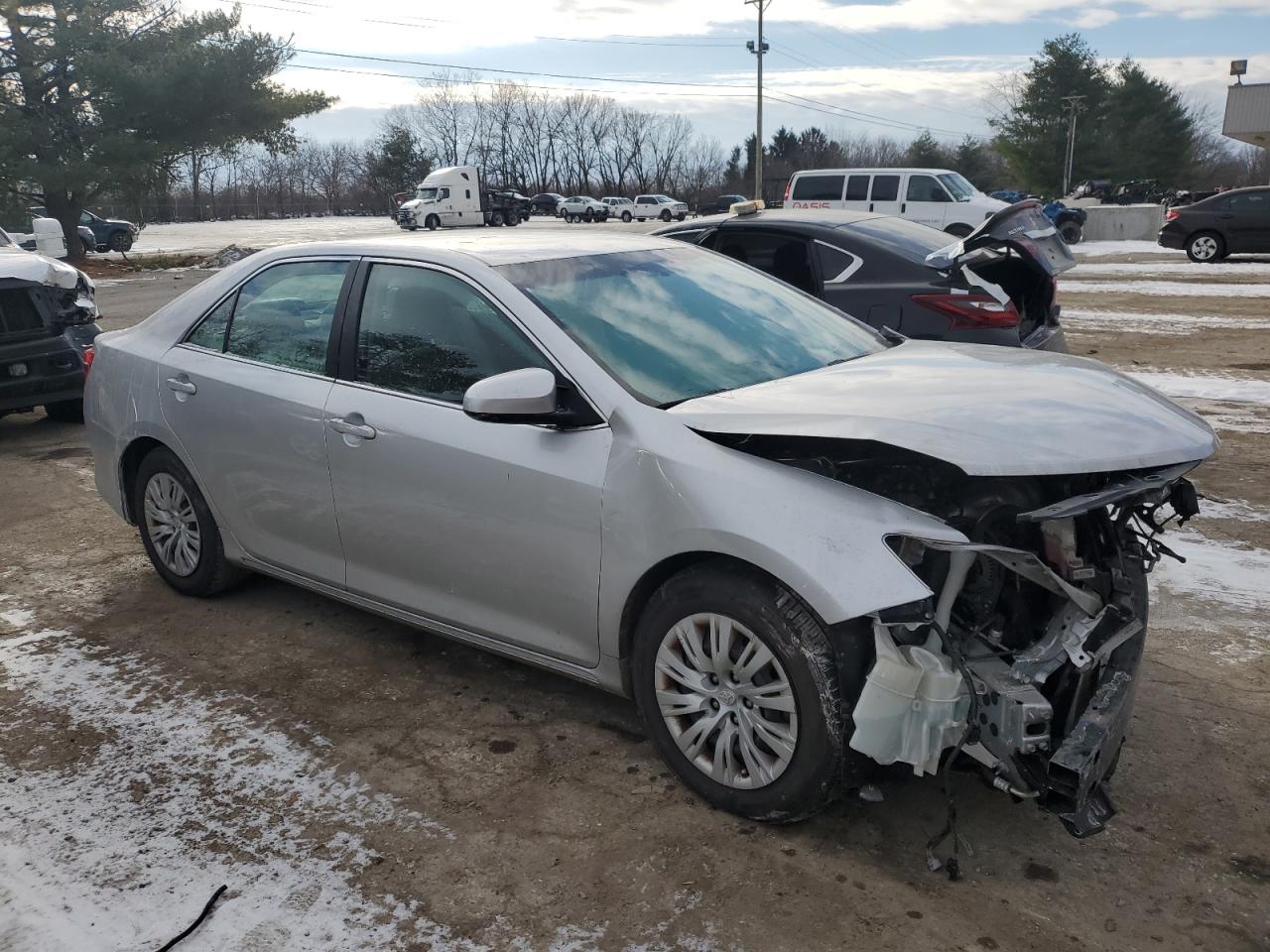 2012 Toyota Camry VIN 4T4BF1FK8CR198217 Copart auction photo, front end damage thumbnail 4