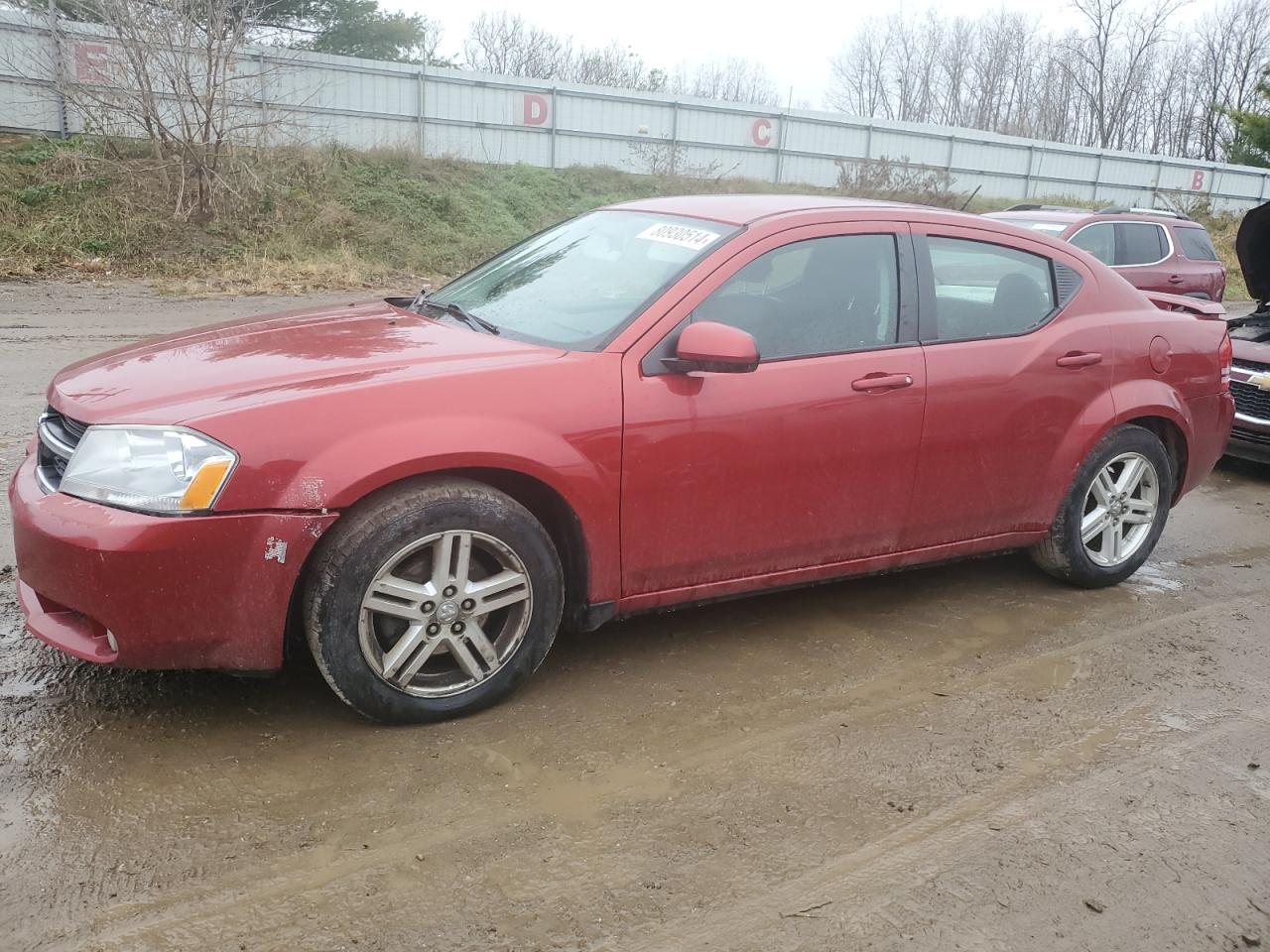 2010 Dodge Avenger VIN 1B3CC5FB1AN114556