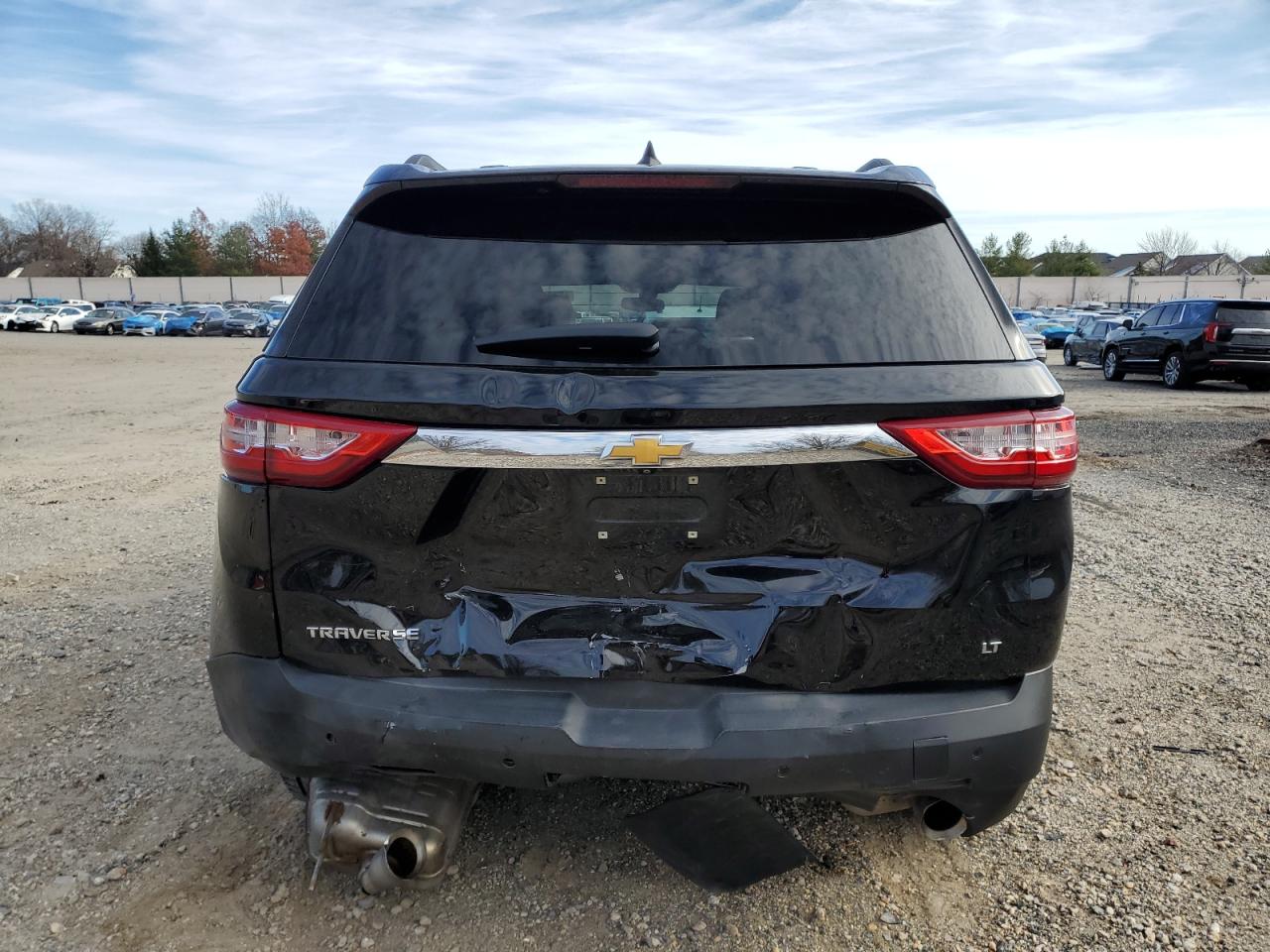 2021 Chevrolet Traverse VIN 1GNERHKW8MJ213989 Copart auction photo, rear end / undercarriage damage thumbnail 6