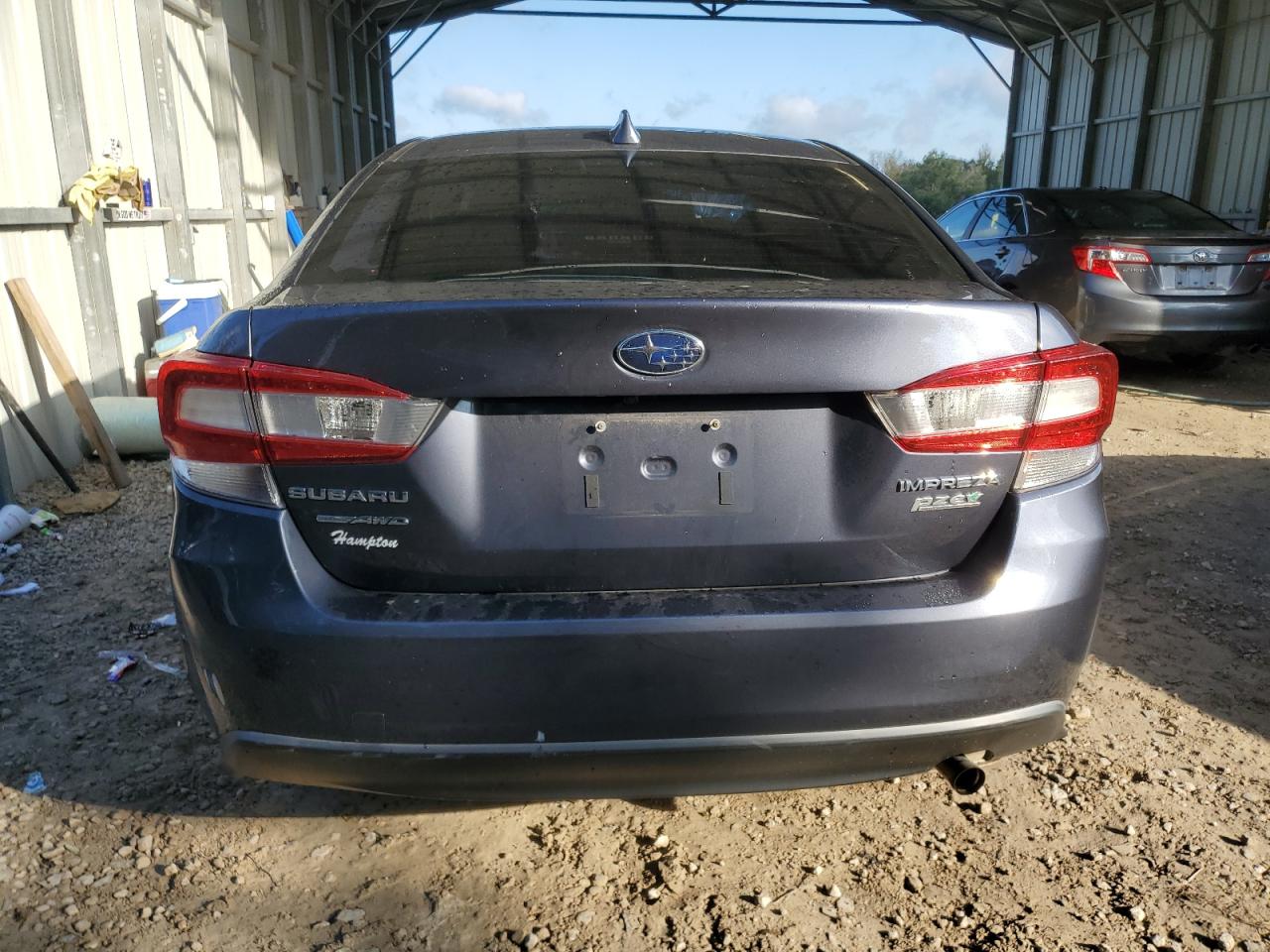 2017 Subaru Impreza VIN 4S3GKAD65H3605915 Copart auction photo, front end damage thumbnail 6