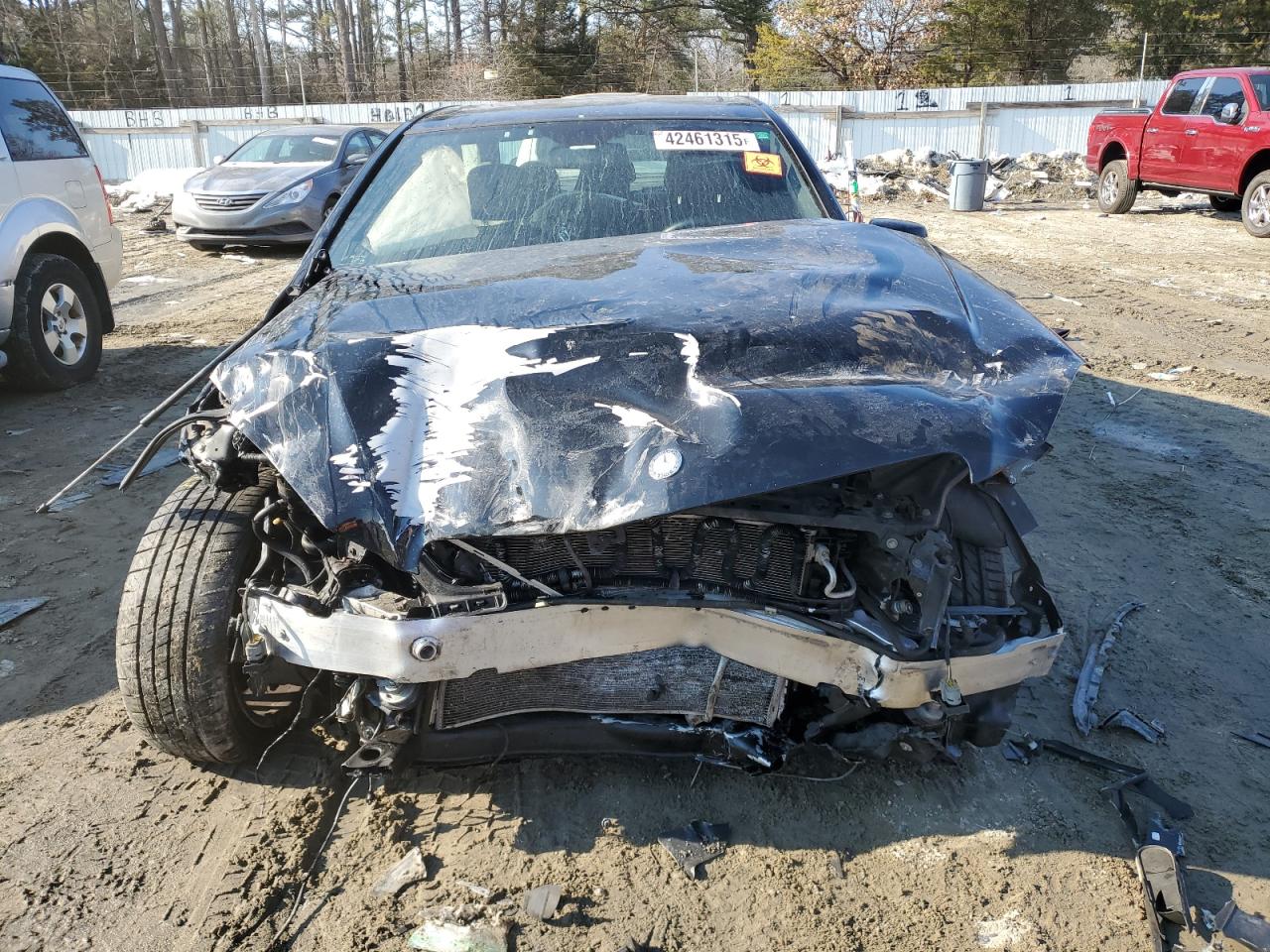2013 Mercedes-Benz C-klasse VIN WDDGF8AB0DR261244 Copart auction photo, mechanical / all over damage thumbnail 5