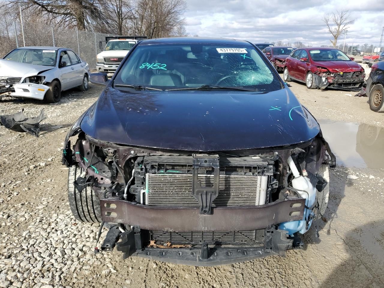 2020 Chevrolet Malibu VIN 1G1ZE5SX4LF009214 Copart auction photo, front end / side damage thumbnail 5
