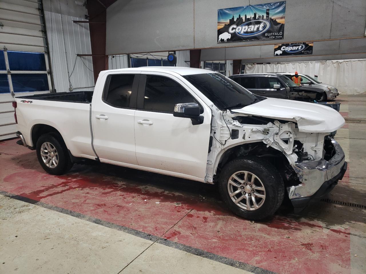 2020 Chevrolet Silverado VIN 1GCRYDED7LZ364967 Copart auction photo, front end damage thumbnail 4