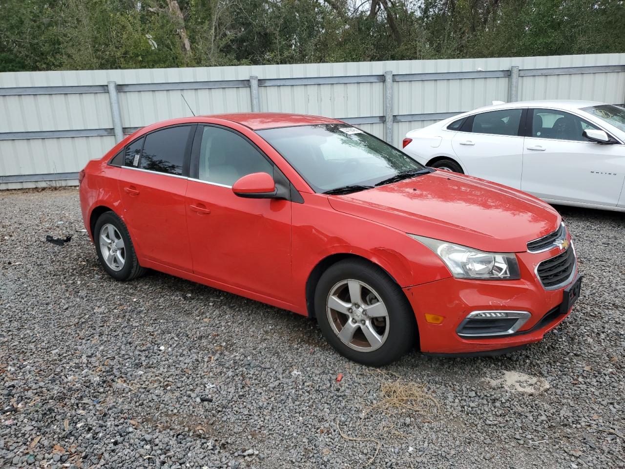 2015 Chevrolet Cruze VIN 1G1PC5SB9F7193601 Copart auction photo, front end / side damage thumbnail 4