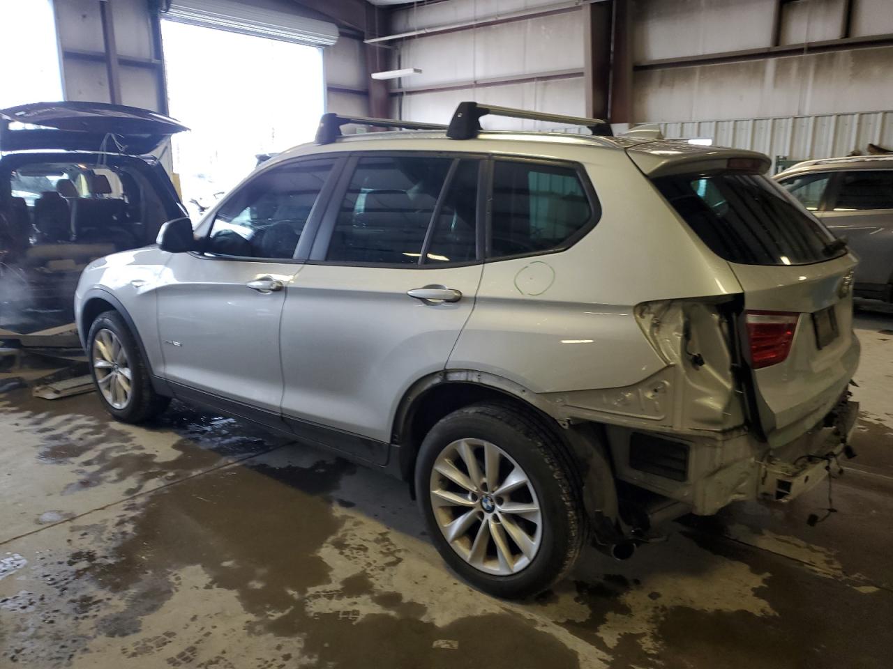 2017 BMW X3 VIN 5UXWX9C33H0T20410 Copart auction photo, rear end damage thumbnail 2
