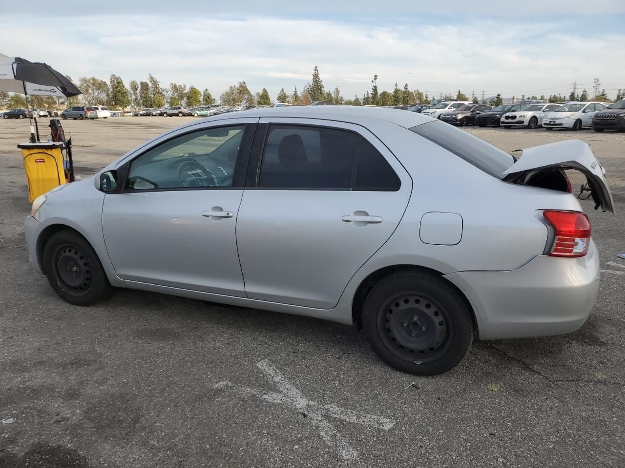 2007 Toyota Yaris VIN JTDBT923X71091939 Copart auction photo, rear end / front end damage thumbnail 2