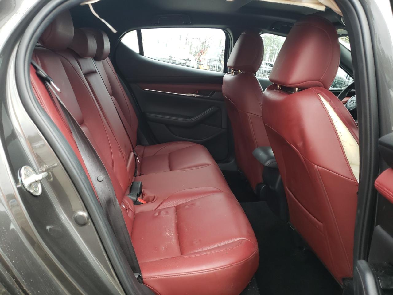 2021 Mazda 3 VIN JM1BPAML2M1310620 Copart auction photo, side / front end damage thumbnail 10