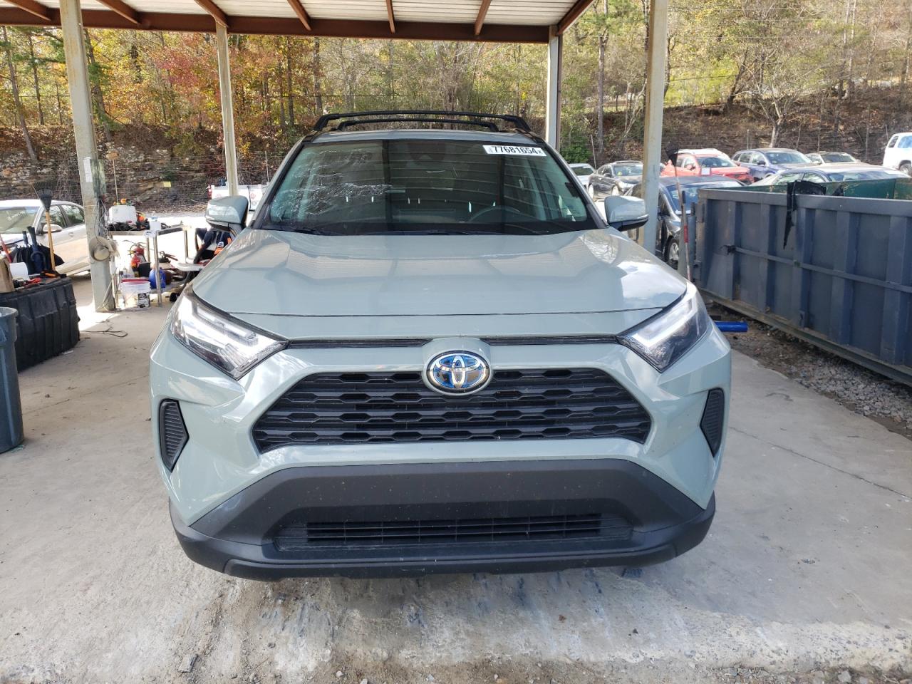 2022 Toyota RAV 4 VIN 4T3RWRFV8NU074587 Copart auction photo, rear end damage thumbnail 5