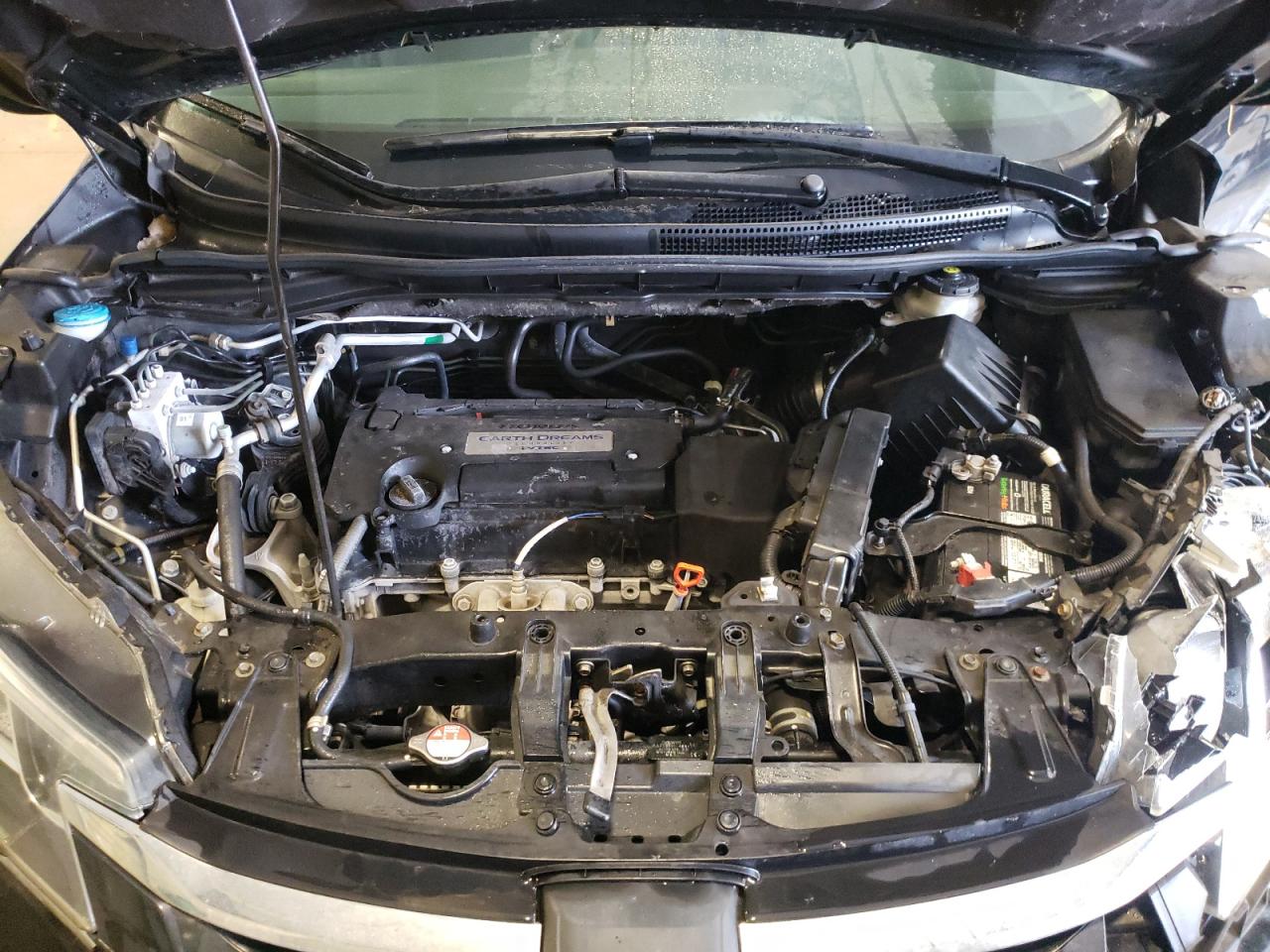 2015 Honda CR-V VIN 5J6RM4H5XFL059089 Copart auction photo, front end / side damage thumbnail 12